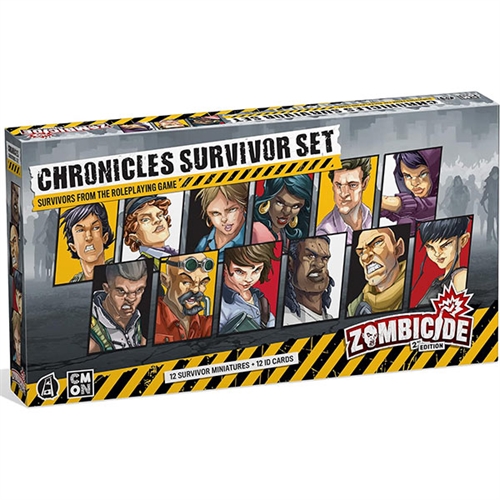 Zombicide 2nd Edition Expansion Chronicles Survivors - Brætspil